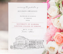 Celebrate your Capstone College of Nursing graduation with personalized University of Alabama graduation announcements. Premium printed cards with envelopes, perfect for mailing or keepsakes.
