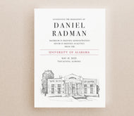 University of Alabama Graduation Announcements | Culverhouse College of Business Cards