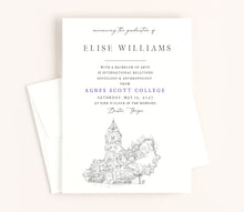 Agnes Scott College Graduation Announcement, Invitation, Invite, Univ, Grad Announcements, College, Graduation Cards