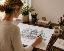 Arizona State University Fine Art Print | Graduation Gift | Hand Drawn Campus Wall Art
