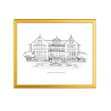 Arizona State University Fine Art Print | Graduation Gift | Hand Drawn Campus Wall Art