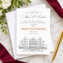 Arizona State University Graduation Announcements | Custom ASU Cards (Set of 25)