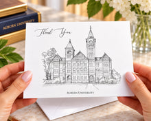 Auburn University Graduation Thank You Cards, Set of 25