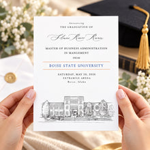 Boise State University Graduation Announcement, Invitation, Invite, Univ, Grad Announcements, College, Graduation Cards