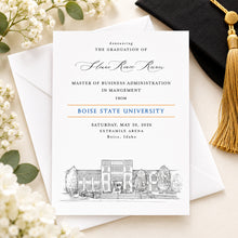 Boise State University Graduation Announcement, Invitation, Invite, Univ, Grad Announcements, College, Graduation Cards