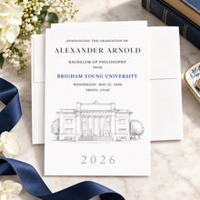 Brigham Young University Graduation Announcement, College, Grad Announcements, byu, College, Tech Graduation Cards