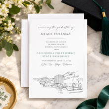 Cal Poly San Luis Obispo University Graduation Announcement, Invitation, Invite, Univ, Grad Announcements, College, Graduation Cards