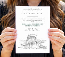 Cal Poly San Luis Obispo University Graduation Orfalea College of Business Announcement, Invitation, Univ, Grad Announcements, Graduation Cards