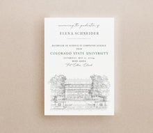 Colorado State University, Fort Collins Graduation Announcement, Invitation, Announcements, College, Grad, Grads