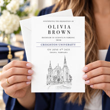 Creighton University Graduation Announcement, Grad, Nebraska, University, College, Tech, Graduation Cards (set of 25)