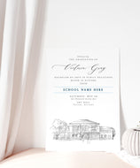 Iowa State University Graduation Announcement, College, Grad Announcements, College, Tech Graduation Cards (set of 25)