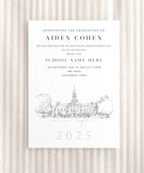 Lewis & Clark Law School Graduation Announcement, Invitation, Invite, Univ, Grad Announcements, College