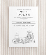 University of California Santa Barbara Graduation Announcement, ucsb, Cal, State, Announcements, Invitation, Graduation Cards, Graduation  (25)