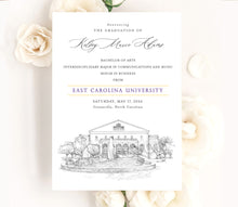East Carolina University Graduation Announcement, Invitation, Invite, Univ, ecu Grad Announcements, Graduation Cards