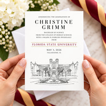 Florida State University Graduation Announcements | Custom FSU Cards (Set of 25)