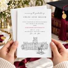 Fordham University Graduation Announcement, Invitation, Announcements, College, Grad, Cards (set of 25)