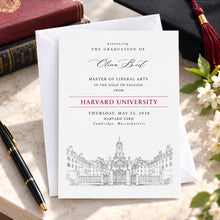 Harvard University Graduation Announcement, Invitation, Announcements, College, Grad, Grads