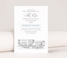 Highline College Graduation Announcement, Grad Announcements, Washington, Invitation, Cards