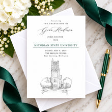 Michigan State University Graduation Announcements | Custom MSU Cards (Set of 25)