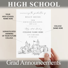 High School Graduation Announcements with College Bound North Carolina University, Schools, unc, HS Grad