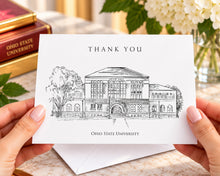 Ohio State University Graduation Thank You Cards, Set of 25