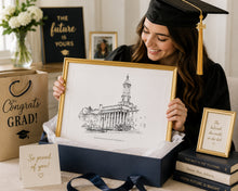 Pennsylvania State University Fine Art Print | Graduation Gift | Hand Drawn Campus Wall Art | Alumni Gift