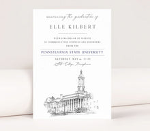 Penn State University Graduation Announcement, Grad Announcements, Penn, Grads, State, College, Tech Graduation Cards (set of 25)