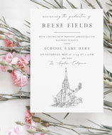 University of Louisville Graduation Announcement, Grad, Kentucky, College, Tech, University Graduation Cards (set of 25)