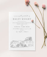St. Petersburg College Graduation Announcement, Grad Announcements, Florida, College, Tech Graduation Cards (set of 25)