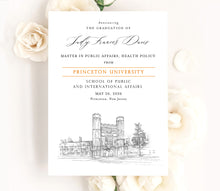 Princeton University Graduation Announcement, Invitation, Invite, Univ, Grad Announcements, College, Graduation Cards