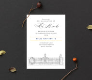 Regis University Graduation Announcement, Denver, Invitation, Announcements, College, Grad, Cards