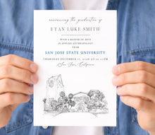 San Jose State University Graduation Announcement, Arizona, sjsu, University, State, College, Tech, Graduation Invitations, Cards (set of 25)