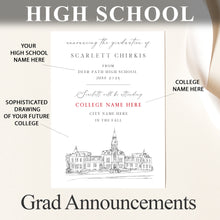High School Graduation Announcements with College Bound South Carolina, University, Schools, SC, HS Grad