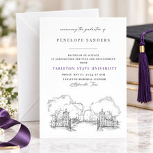 Tarleton State University Graduation Announcement, Texas, University, State, College, Tech, Graduation Invitations, Cards, Univ