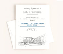 University of California Santa Cruz Graduation Announcement, University, College, Tech, Graduation Invitations, Cards, UCSC