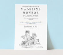 University of California, Los Angeles Graduation Announcement, Invitation, Invite, Univ, Grad Announcements, College, Graduation Cards