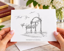 University of Georgia Graduation Thank You Cards, Set of 25