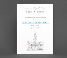 University of Kentucky Graduation Announcement, Invitation, Grad, University, College, Tech, Graduation Cards (set of 25)