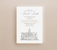 University of Missouri Graduation Announcement, Invitation, Cards, University, College, Tech, Grad, Graduation Cards (set of 25)
