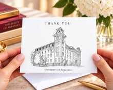 University of Arkansas Graduation Thank You Cards, Set of 25