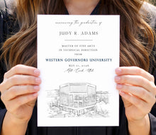 Western Governors University Graduation Announcement, wgu, Invitation, Invite, Univ, Grad Announcements, College, Graduation Cards