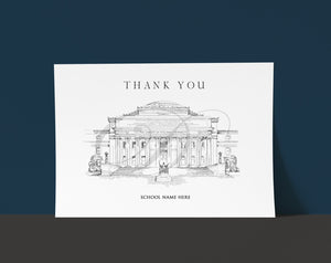 Columbia University Graduation Thank You Cards, New York, nyc, Thank You Card, Grads, Alumni, Note Cards, Graduation Gift ( Set of 25)