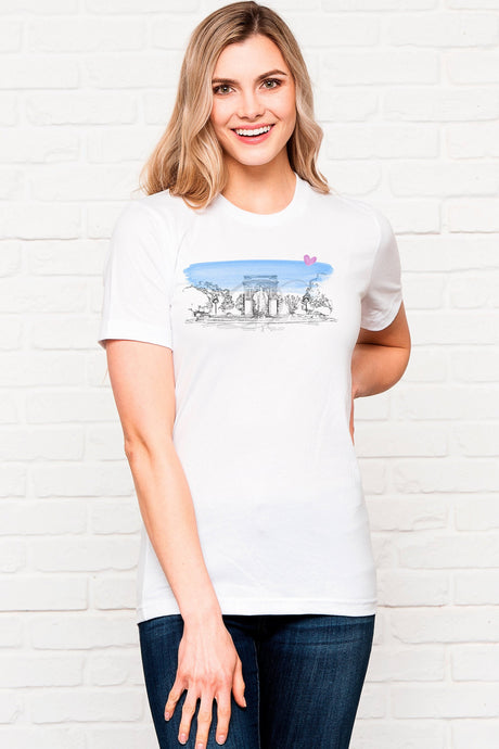New York University Wearable Fine Art Shirt, nyu, Hand Drawn, T-Shirt, Alumni, Gift, Christmas Gift, Graduation