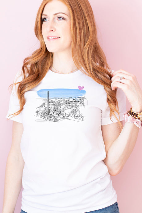Pepperdine University Wearable Fine Art Shirt, malibu, Hand Drawn, T-Shirt, Alumni, Gift, Christmas Gift, Graduation